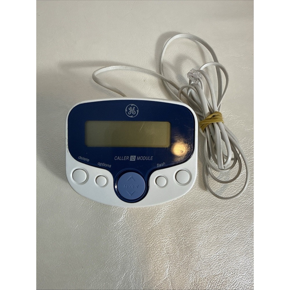 GE Call Waiting Caller ID  29096GE1 Large Display Vintage Name & Number Memory